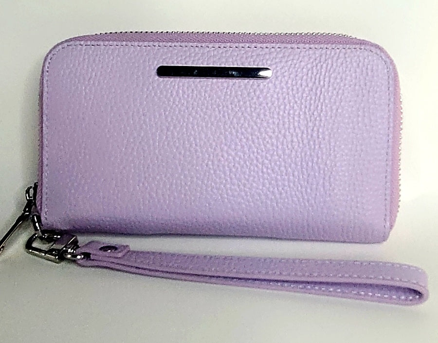 Chenita Wristlet Wallet- Sheer Lavender