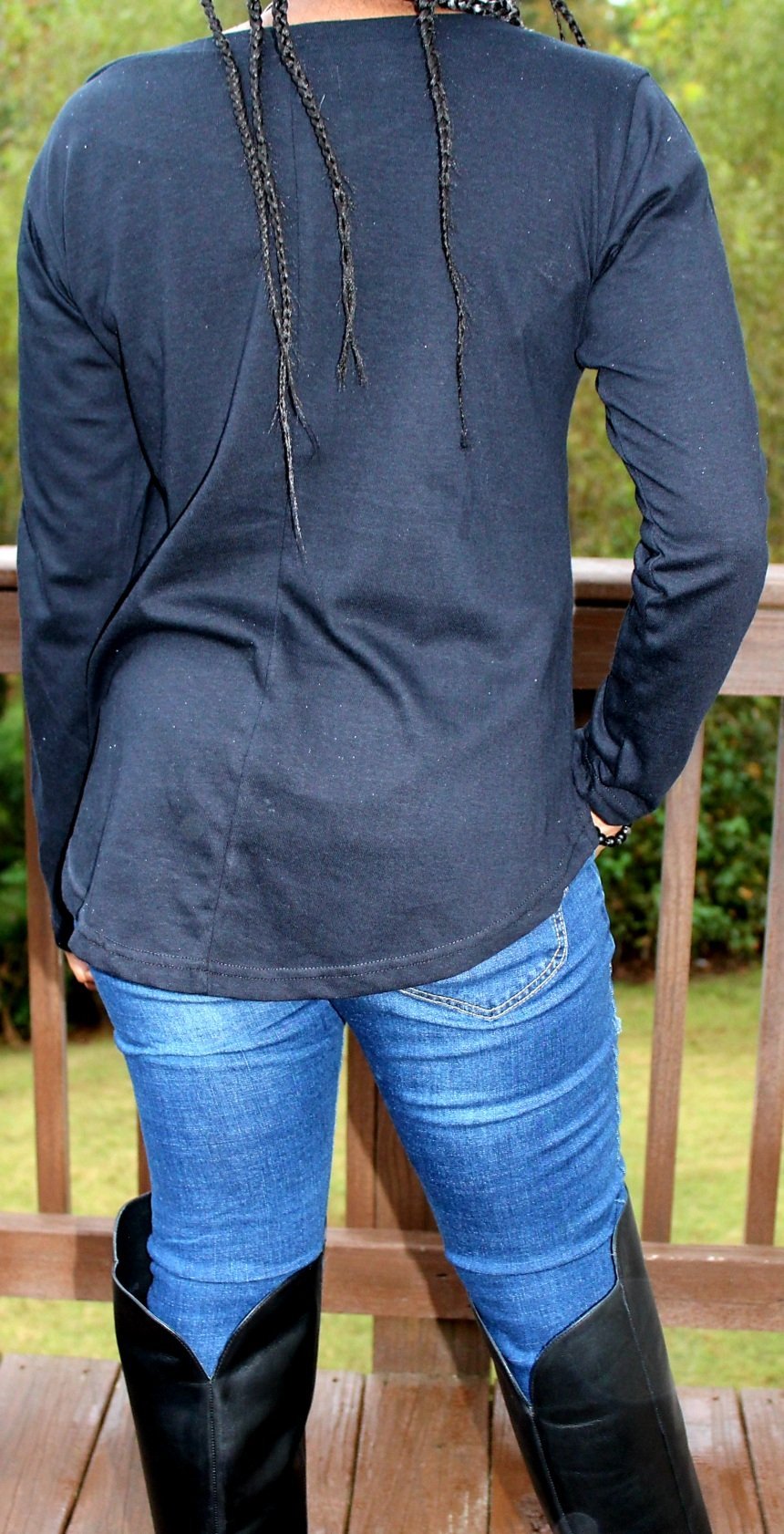 Swoop Neck Shirt